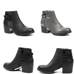 Damen Boots Stiefeletten Schuhe