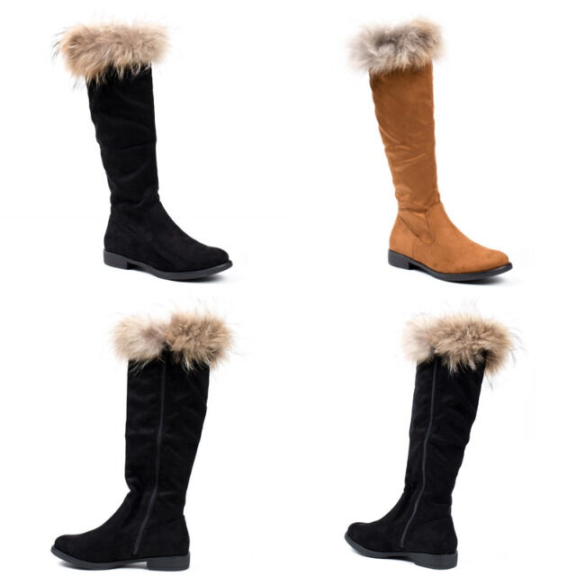 Damen Herbst Winter Stiefel Schuhe