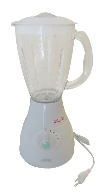 AFK SM-400G.2 Standmixer mit Glasbehälter Ice Crusher 1,5L 400W Smoothie Maker