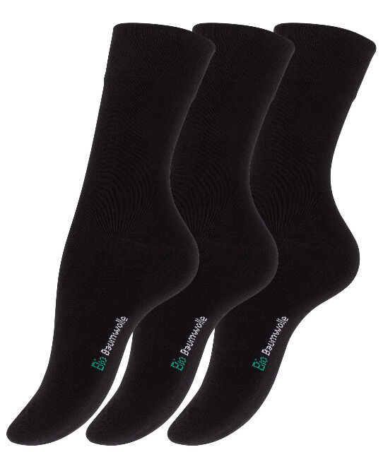 Vincent Creation® Damen Socken aus BIO-Baumwolle 