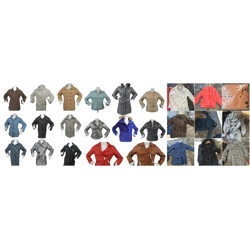 Damen Jacken Herbst Winter Mix Palette