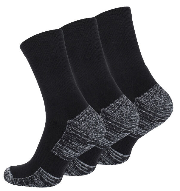 VCAsport Herren Baumwoll-Outdoorsocken mit Spezialpolsterung auch in Gr. 47/50