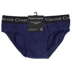 POSTEN! Herren Baumwoll Sport-Slip in marineblau - 2er Pack 