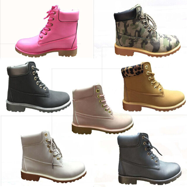 Damen Herbst Winter Stiefeletten Schuhe