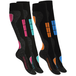Damen Ski- und Snowboard-Kniestrümpfe PERFORMANCE