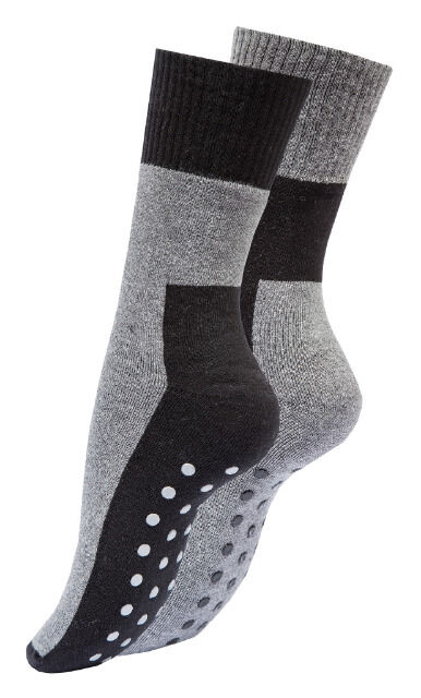 Unisex Baumwoll-STOPPERsocken mit Anti-Rutsch-Sohle