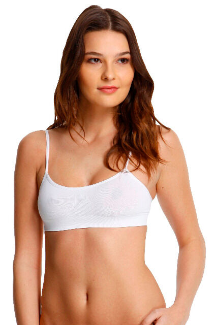 Yenita® seamless women's bustier with spaghetti straps