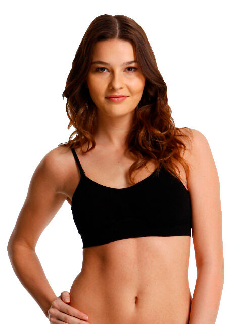 Yenita® seamless Damen Bustier mit Spaghetti-Trägern