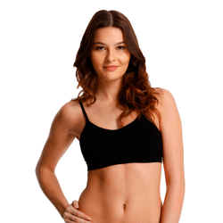 Yenita® seamless Damen Bustier mit Spaghetti-Trägern