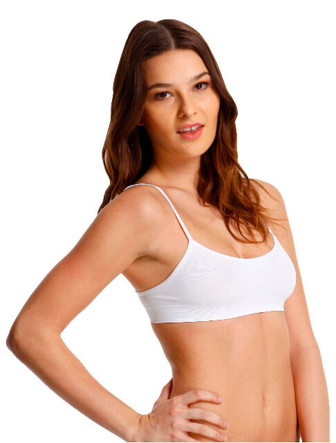Yenita® seamless women's bustier with spaghetti straps
