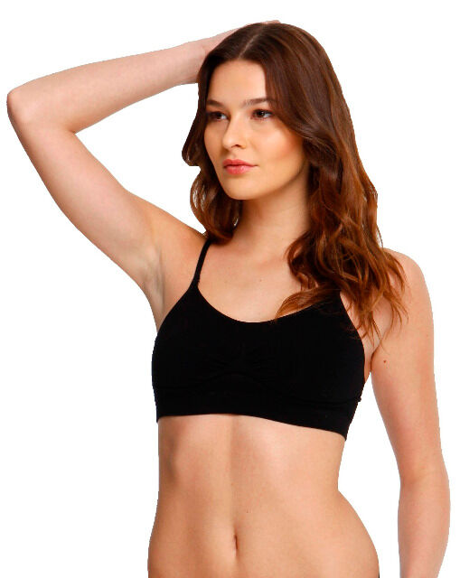 Yenita® seamless Damen Bustier mit Spaghetti-Trägern