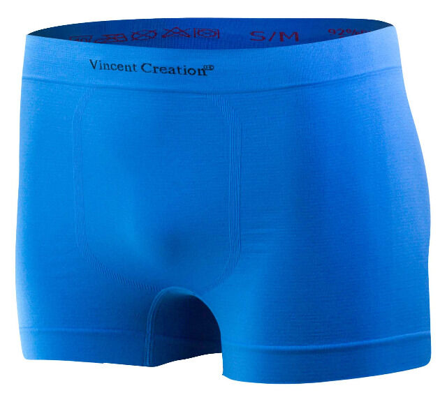 Vincent Creation® seamless Mikrofaser Herren Pant in blau