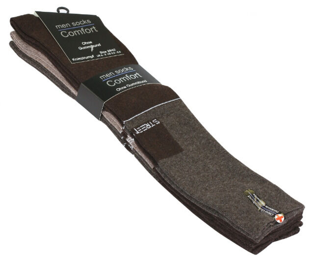 Herren Baumwoll-Kniestrümpfe 