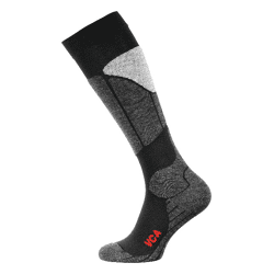 Unisex Wintersport-Kniestrümpfe aus Schurwolle mit Protektoren