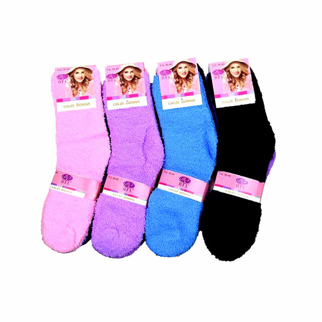 Damen Kuschel Socken Strümpfe Mix Gr. 35-40 je 0,85 EUR