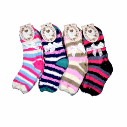 Damen Kuschel Socken Strümpfe Mix Gr. 36-41 je 0,85 EUR