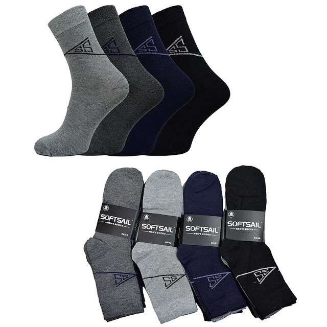 Herren Sneakersocken Baumwolle Gr. 40-46 für 0,39 EUR