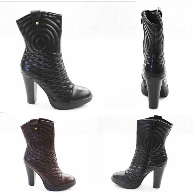 Damen Herbst Winter Stiefeletten Schuhe 