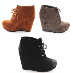 Damen Herbst Winter Stiefeletten Schuhe