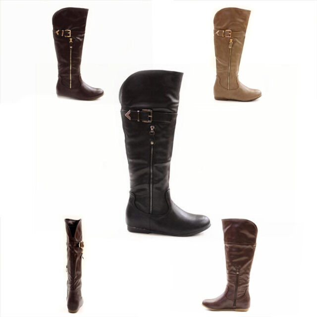 Damen Herbst Winter Stiefel Schuhe