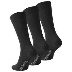 Herren XXL Baumwoll-Socken in schwarz - Größe 47/50