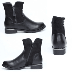 Damen Herbst Winter Stiefeletten Schuhe