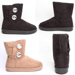 Damen Herbst Winter Stiefel Boots Schuhe