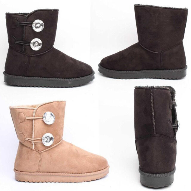 Damen Herbst Winter Stiefel Boots Schuhe