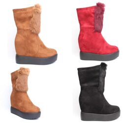 Damen Herbst Winter Stiefel Boots Schuhe