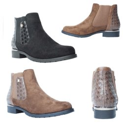 Damen Herbst Winter Stiefeletten Schuhe