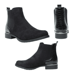 Damen Herbst Winter Stiefeletten Schuhe