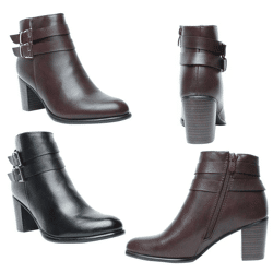 Damen Herbst Winter Stiefeletten Schuhe
