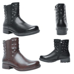 Damen Herbst Winter Stiefeletten Schuhe