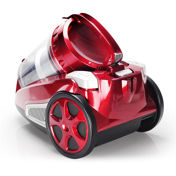 AFK Zyklon Staubsauger rot 800Watt beutellos mit HEPA Filter BSCM-1400.60