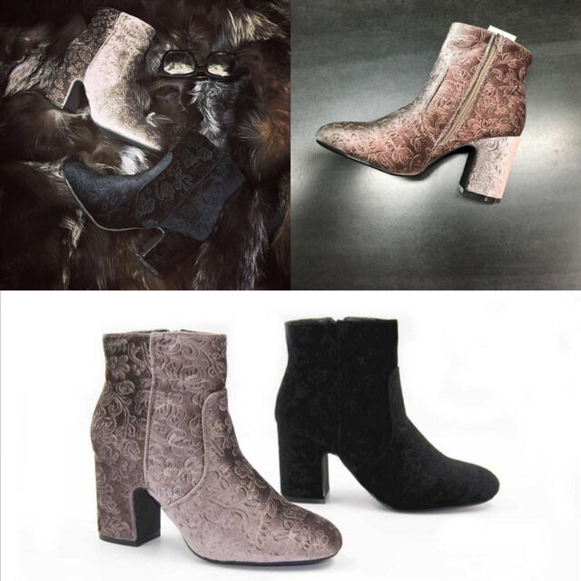 Damen Herbst Winter Stiefeletten Schuhe