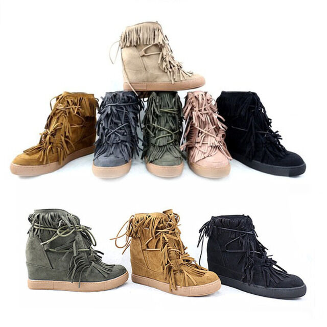 Damen Herbst Winter Stiefel Boots Schuhe