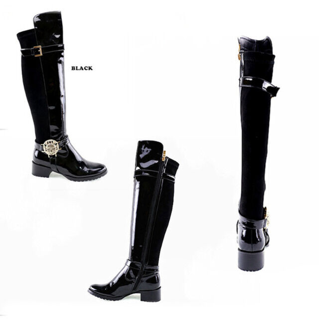 Damen Herbst Winter Stiefel Schuhe