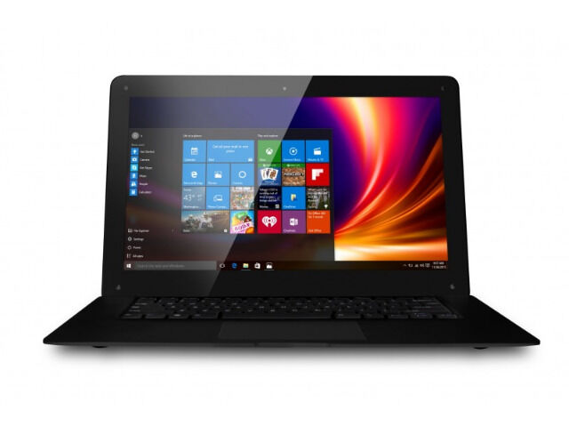 GoClever Insignia 1410 Win 10 QuadCore Netbook 14 Zoll 2GB RAM nur 13mm flach Notebook Laptop