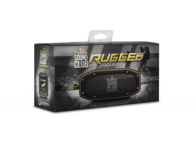 GoClever Sound Club Rugged Mini Bluetooth Lautsprecher