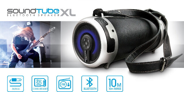 GoClever Sound Tube XL Bluetooth Lautsprecher