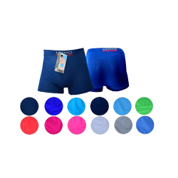 Kids Boys Seamless Boxer Shorts Mix Size 14-16 for 1,05 EUR