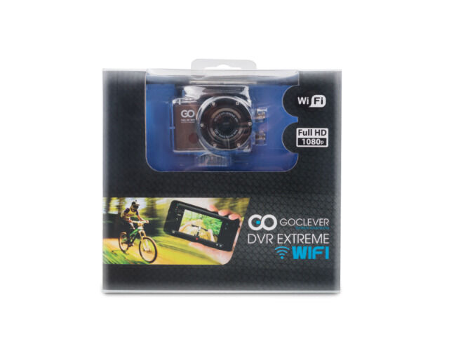 GoClever DVR Extreme WiFi Dash Cam Action Cam 