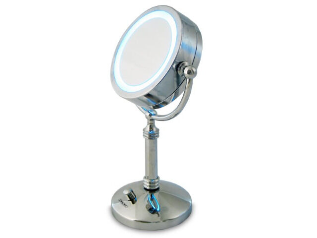 beper beleuchteter LED Kosmetikspiegel Retrooptik Schminkspiegel