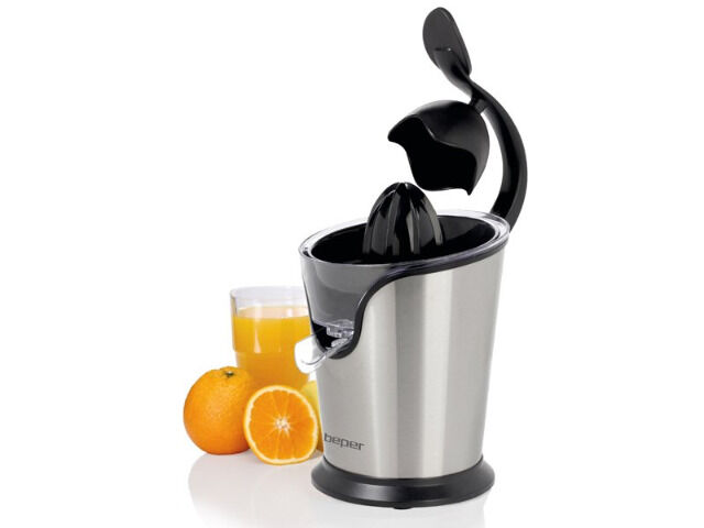 beper elektronische Saftpresse aus Edelstahl Entsafter Saft Vitamine