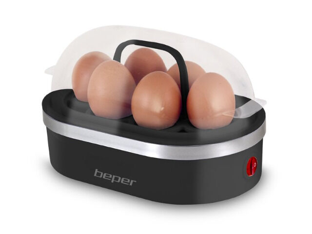 beper Eierkocher für 6 Eier kochen hartgekocht weichgekocht Frühstücksei