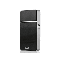 beper men's travel shaver iCut in black or white shaver shave