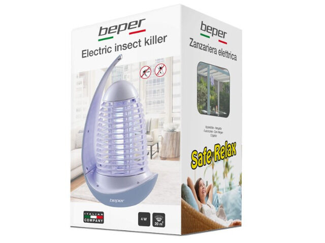 beper Moskitolicht Insektenvertreiber Anti Mücken Lampe Stechmückenlampe Insektenvernichter in blau oder rot