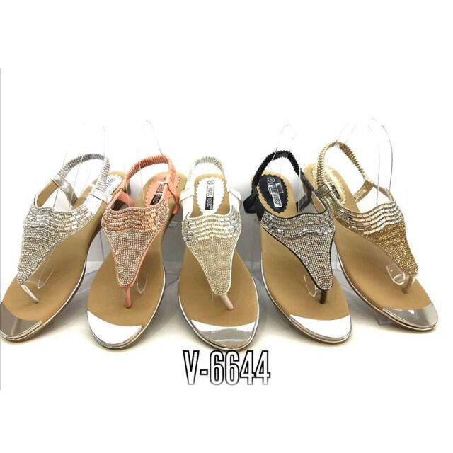 Damen Sommer Sandalen Slipper Schuhe