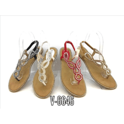 Damen Sommer Sandalen Slipper Schuhe