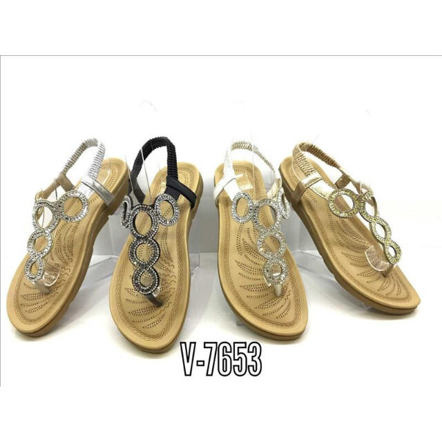 Damen Sommer Sandalen Slipper Schuhe